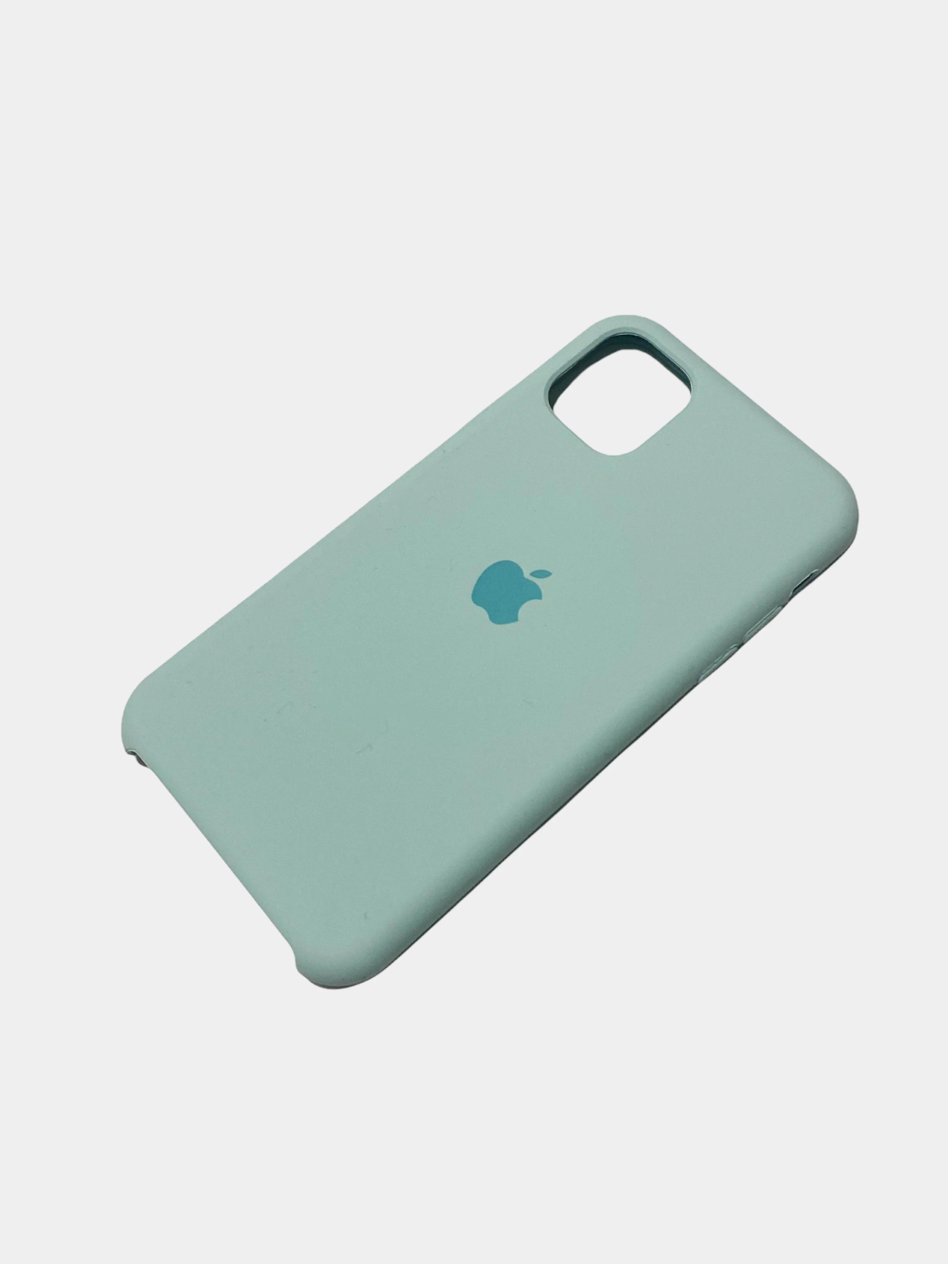 Бирюзовый чехол Silicone Case для iPhone 11,XR,7,8,SE,12,XS,X,8+,7+,6s,6,Pro,Max
