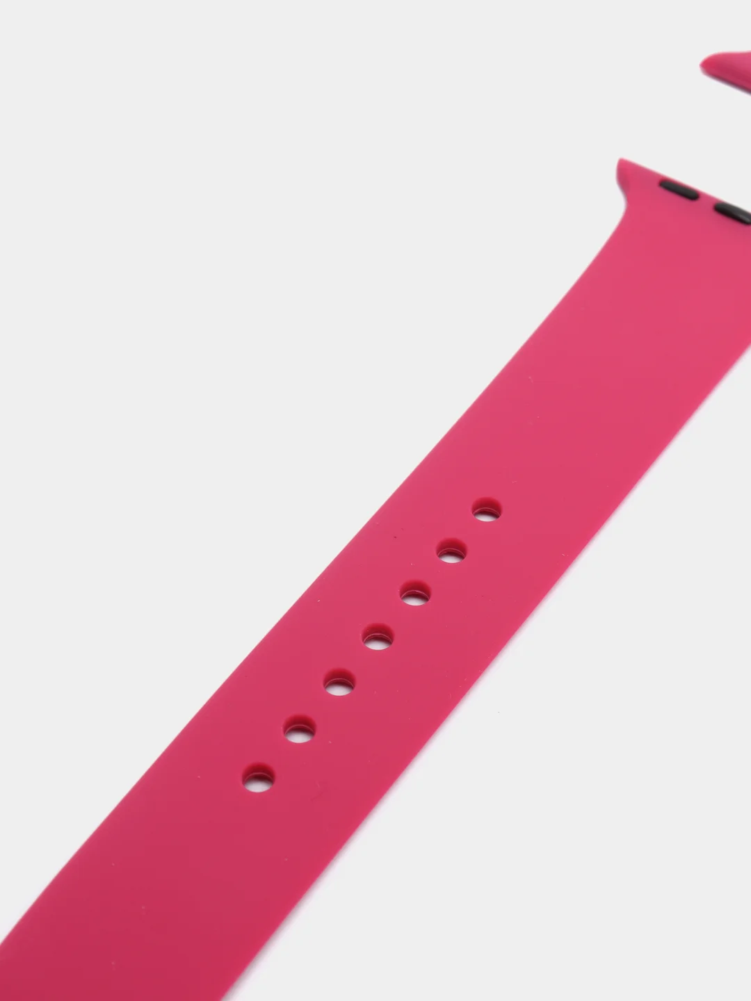 Вишнёвый ремешок для Apple Watch, силиконовый