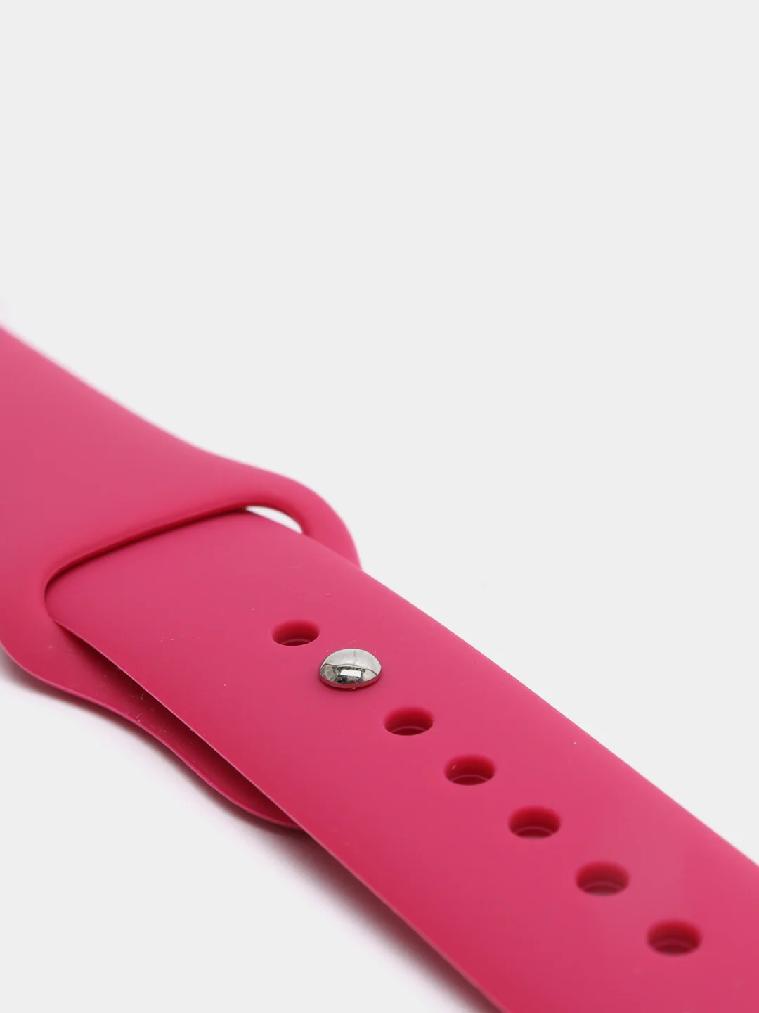 Вишнёвый ремешок для Apple Watch, силиконовый