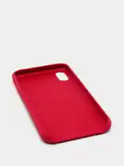 Багровый чехол Silicone Case силиконовый с микрофиброй IPhone 5/5s/SE 6/6s 7/8 7+/8+ X/XS / 11 / 12