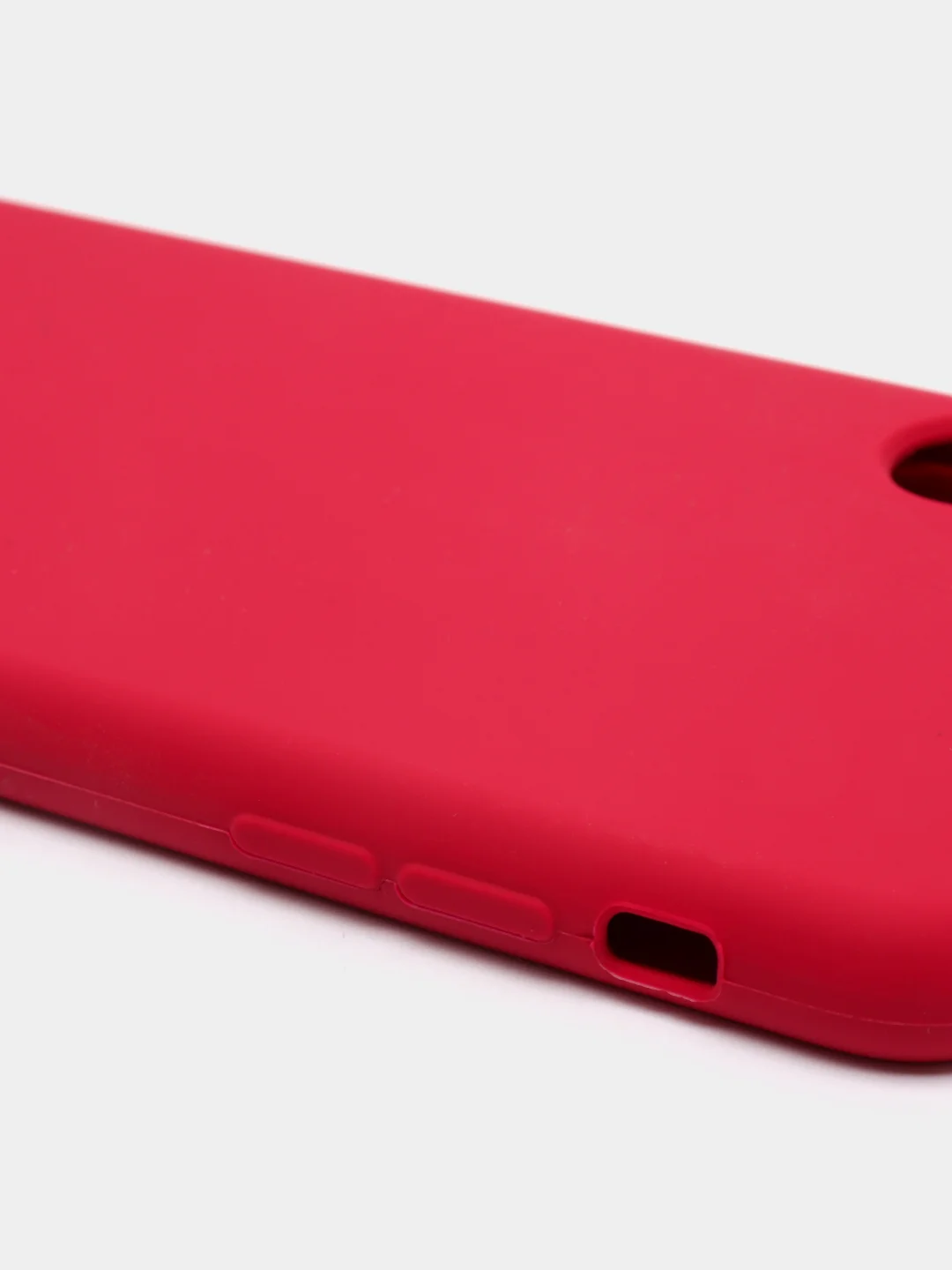 Багровый чехол Silicone Case силиконовый с микрофиброй IPhone 5/5s/SE 6/6s 7/8 7+/8+ X/XS / 11 / 12