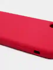 Багровый чехол Silicone Case силиконовый с микрофиброй IPhone 5/5s/SE 6/6s 7/8 7+/8+ X/XS / 11 / 12