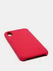 Багровый чехол Silicone Case силиконовый с микрофиброй IPhone 5/5s/SE 6/6s 7/8 7+/8+ X/XS / 11 / 12