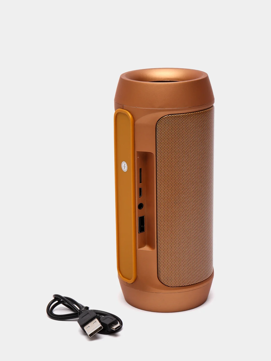 Золотой портативная аудио колонка charge 2+ plus 15 Вт, Bluetooth AUX, Power Bank, 5800 мА* - 11 ч