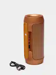 Золотой портативная аудио колонка charge 2+ plus 15 Вт, Bluetooth AUX, Power Bank, 5800 мА* - 11 ч