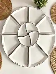 Набор тарелок из керамики