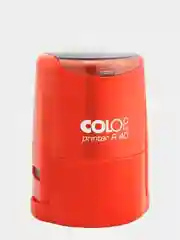 Оранжевый оснастка для печати Colop Printer R40, с боксом, d 40 мм