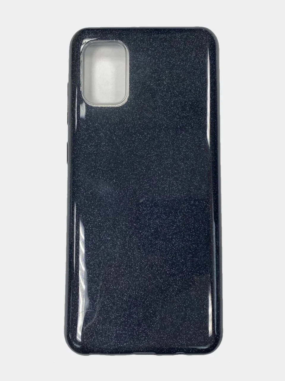 Темно-синий чехол для Huawei P Smart 2021 Многослойный с блёстками