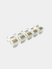 20 штук Коннектор RJ-12 (TP-6P6C) разъем телефонный 6 контактов RJ12 RJ11