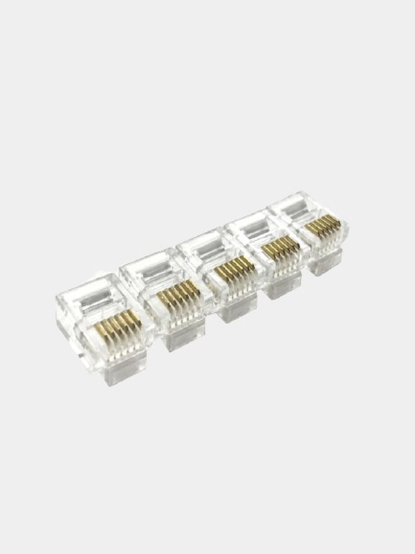 20 штук Коннектор RJ-12 (TP-6P6C) разъем телефонный 6 контактов RJ12 RJ11