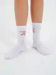 Носки женские "С Нового года не пью"