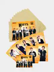 Набор фото открыток в конверте с принтом k-pop группы BTS