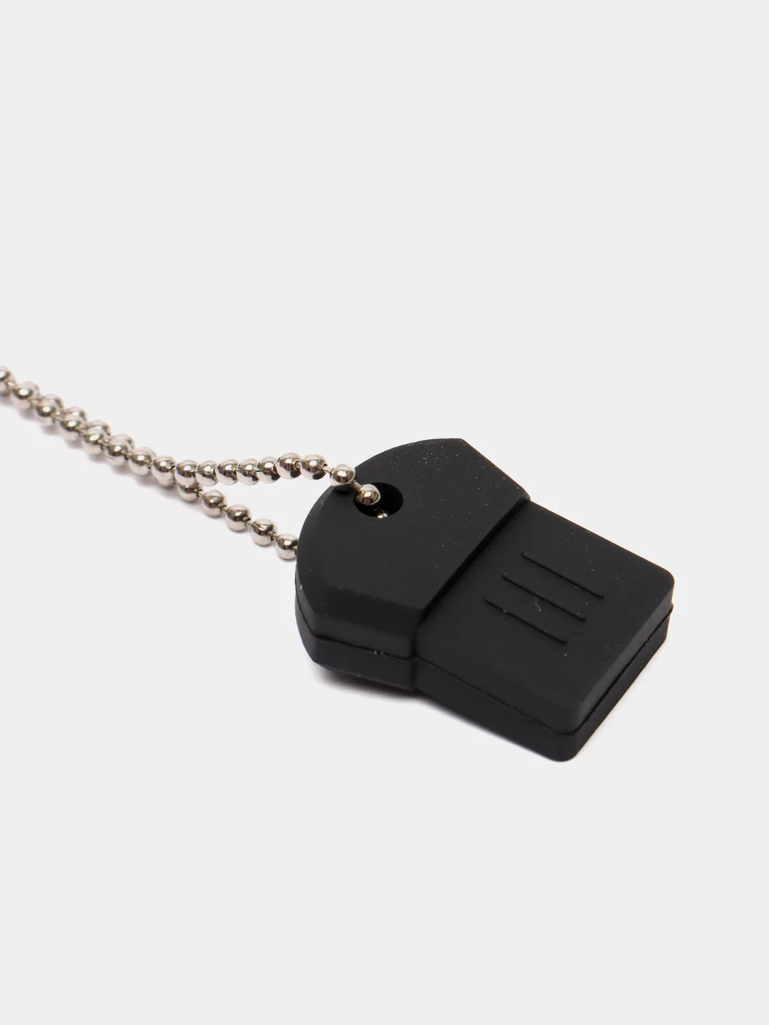 Черный usb флешка, 16 Гб, кошачья лапка