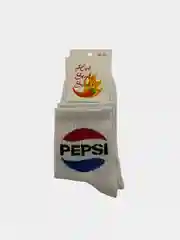 Белый носки с принтом