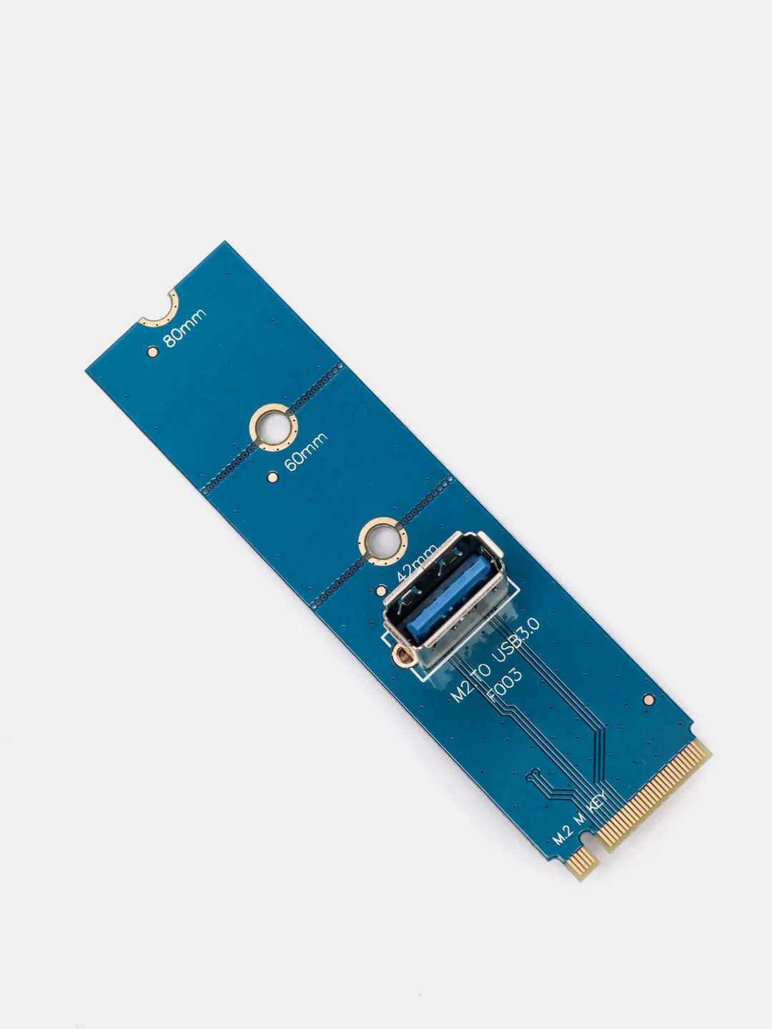 Адаптер для материнской, платы m2 - usb, для подключения видеокарты через райзер