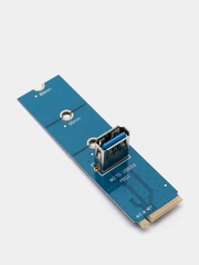 Адаптер для материнской, платы m2 - usb, для подключения видеокарты через райзер
