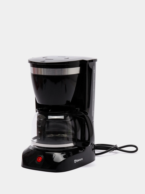 КофеваркаTM SAKURA SA-6109BK, 1,25 л