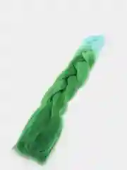 Лесной зеленый канекалон двухцветный