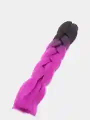 Фиолетовый канекалон двухцветный