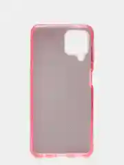 Розовый чехол блестящий Samsung Galaxy A22 4G, M22, M32 накладка с блёстками