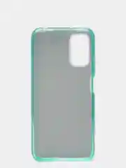 Бирюзовый чехол блестящий Xiaomi Poco M3 Pro, Redmi Note 10 5G, Redmi Note 10T накладка с блёстками