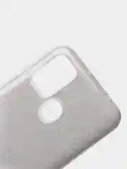 Розовый чехол блестящий Samsung Galaxy M20, M21, M30s, M31, M51 накладка c блёстками
