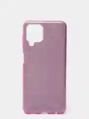 Лавандовый чехол блестящий Samsung Galaxy A22 4G, M22, M32 накладка с блёстками