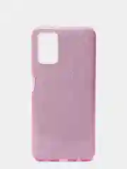 Лавандовый чехол блестящий Samsung Galaxy A03s, накладка с блёстками Самсунг A03S