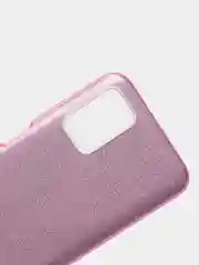 Лавандовый чехол блестящий Samsung Galaxy A03s, накладка с блёстками Самсунг A03S