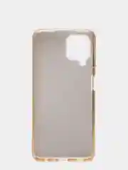 Золотой чехол блестящий Samsung Galaxy A22 4G, M22, M32 накладка с блёстками
