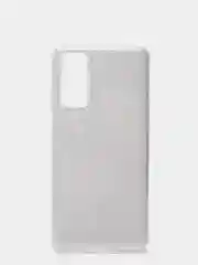 Серебряный чехол блестящий Samsung Galaxy S20FE, накладка c блёстками Самсунг S20 FE