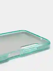 Бирюзовый чехол блестящий Samsung Galaxy A03s, накладка с блёстками Самсунг A03S