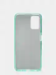 Бирюзовый чехол блестящий Samsung Galaxy A03s, накладка с блёстками Самсунг A03S