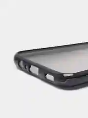 Угольный чехол блестящий Samsung Galaxy A03s, накладка с блёстками Самсунг A03S