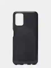 Угольный чехол блестящий Samsung Galaxy A03s, накладка с блёстками Самсунг A03S