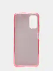 Розовый чехол блестящий Xiaomi Poco M3 Pro, Redmi Note 10 5G, Redmi Note 10T накладка с блёстками