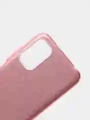 Розовый чехол блестящий Xiaomi Poco M3 Pro, Redmi Note 10 5G, Redmi Note 10T накладка с блёстками