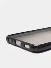 Угольный чехол блестящий Samsung Galaxy A22 4G, M22, M32 накладка с блёстками