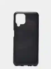Угольный чехол блестящий Samsung Galaxy A22 4G, M22, M32 накладка с блёстками