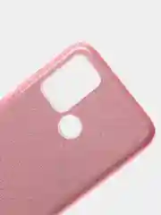 Розовый чехол блестящий Honor 9A, 9X Lite, 9S, Huawei Y5P накладка с блёстками