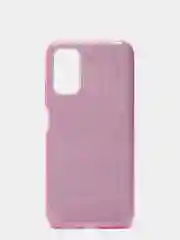 Лавандовый чехол блестящий Xiaomi Poco M3 Pro, Redmi Note 10 5G, Redmi Note 10T накладка с блёстками