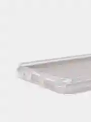 Серебряный чехол блестящий Xiaomi Poco M3 Pro, Redmi Note 10 5G, Redmi Note 10T накладка с блёстками