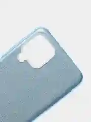 Ледяной чехол блестящий Samsung Galaxy A22 4G, M22, M32 накладка с блёстками