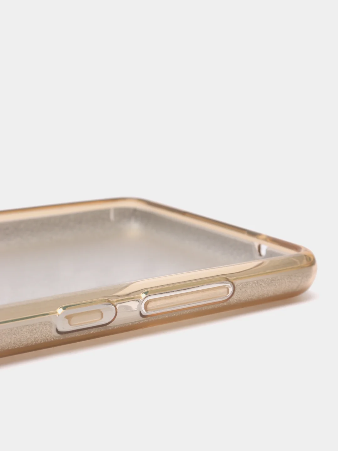 Золотой чехол блестящий Samsung Galaxy S20FE, накладка c блёстками Самсунг S20 FE
