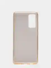Золотой чехол блестящий Samsung Galaxy S20FE, накладка c блёстками Самсунг S20 FE