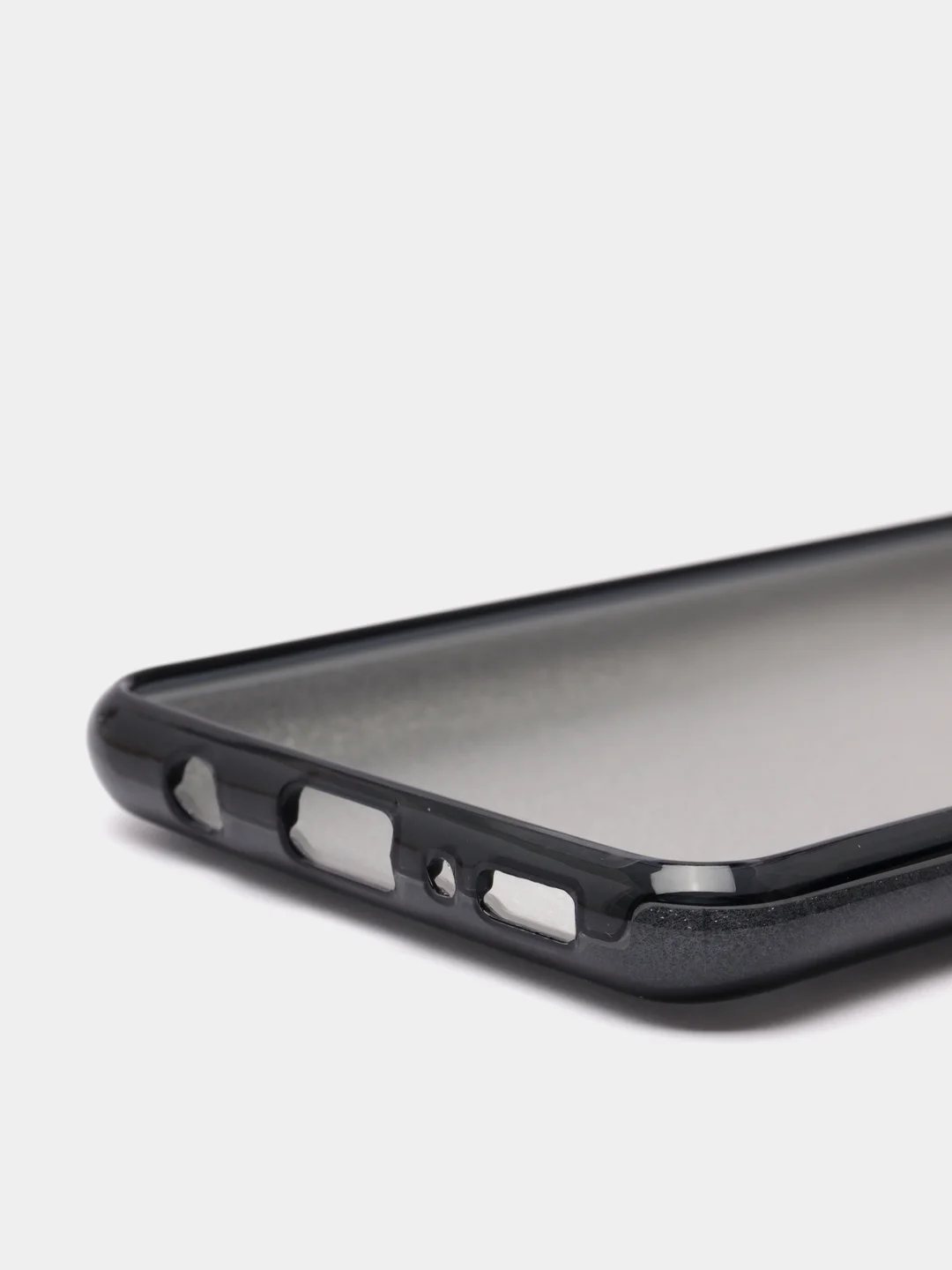 Угольный чехол блестящий Samsung Galaxy A50, A51, A30S, A50S