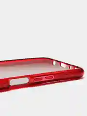 Красный чехол блестящий Xiaomi Redmi Note 10 Pro, Note 10 Pro Max накладка c блёстками