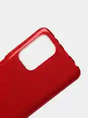 Красный чехол блестящий Xiaomi Redmi Note 10 Pro, Note 10 Pro Max накладка c блёстками