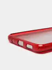 Красный чехол блестящий Xiaomi Redmi Note 10 Pro, Note 10 Pro Max накладка c блёстками