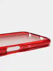 Красный чехол блестящий Xiaomi Poco M3 Pro, Redmi Note 10 5G, Redmi Note 10T накладка с блёстками